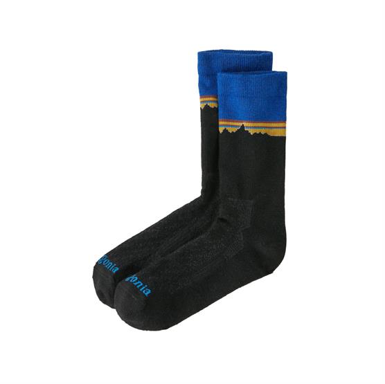 Patagonia Merino Wool Blend Crew Socks  Classic   Viking Blue
