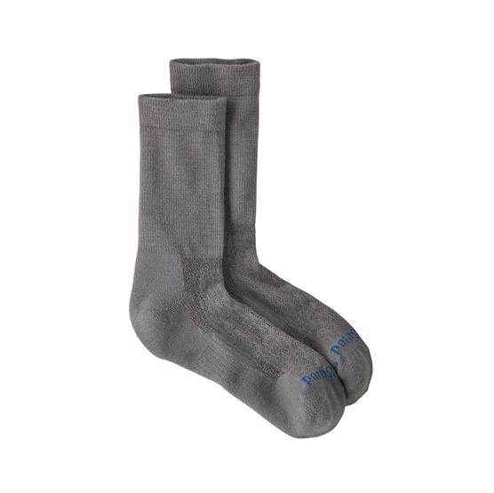 Patagonia Merino Wool Blend Crew Socks  Feather Grey