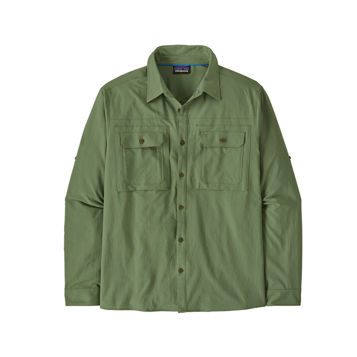 Patagonia Self Guided Sun Skjorte   Terrain Green