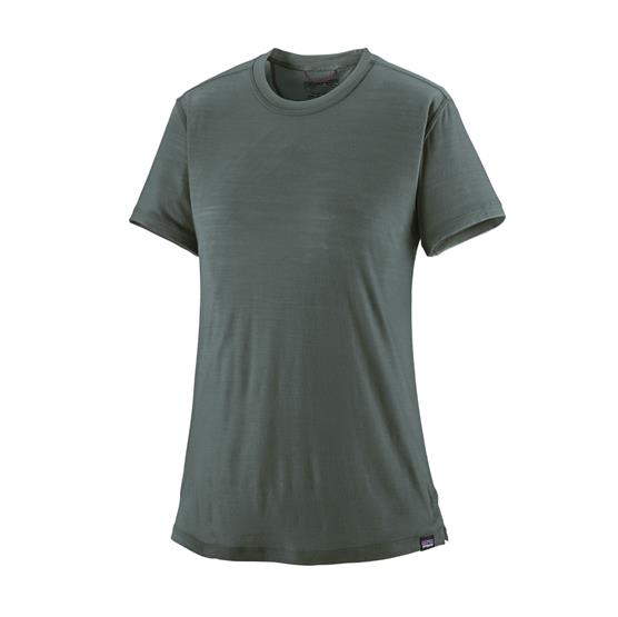 Patagonia Womens Cap Cool Merino Blend Shirt  Nouveau Green