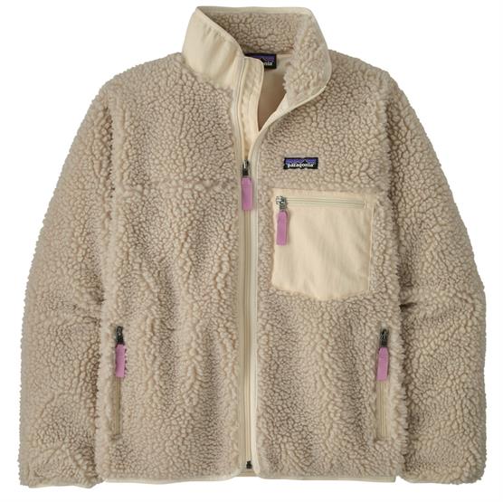Patagonia Womens Classic Retro-  Jacket  Natural Light Violet
