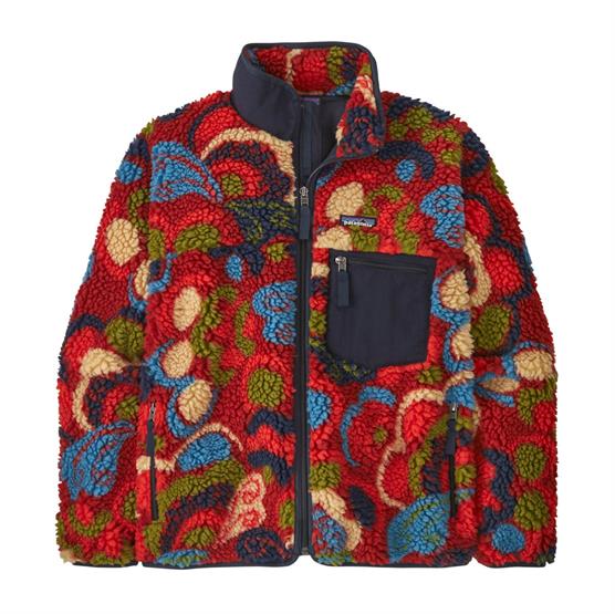 Patagonia Womens Classic Retro-  Jacket  River River   Amanita Red