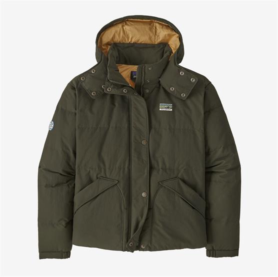 Patagonia Womens Downdrift Jacket  Pine Needle Green