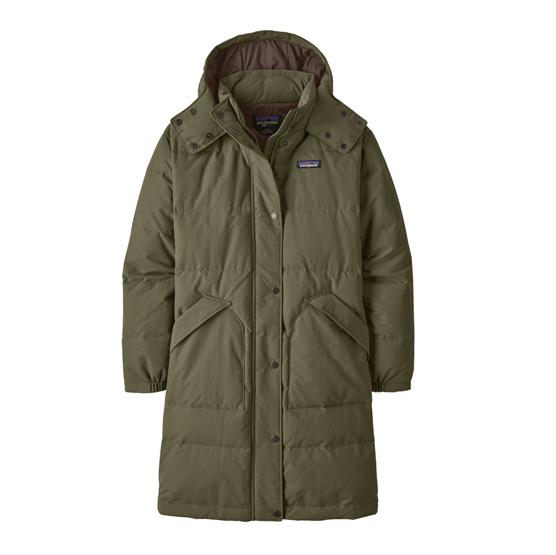 Patagonia Womens Downdrift Parka  Basin Green