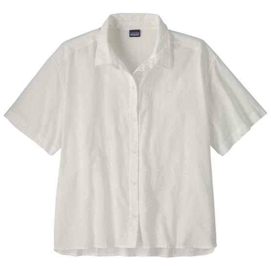 Patagonia Womens       Shirt  Windowpane Dobby   White