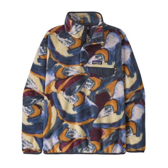 Patagonia Womens   Synch Snap-       Smudge   Smolder Blue
