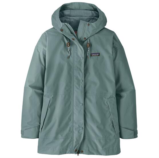 Patagonia Womens Outdoor Everyday Rain Jacket  Blue Sage