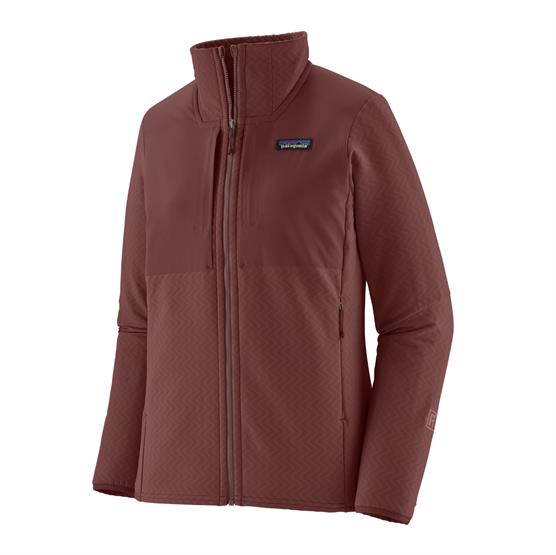 Patagonia Womens R2 Crossstrata Jacket Dark Ruby