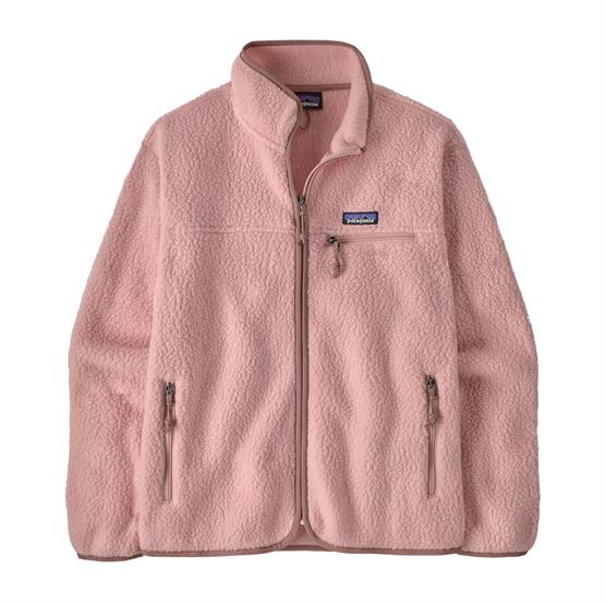 Patagonia Womens Retro Pile Jacket  Fuzzy Mauve