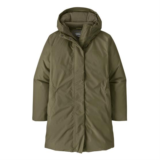 Patagonia Womens Stormshadow Parka  Basin Green