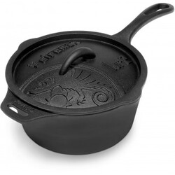 Petromax Cast-iron Saucepan With Lid Kr2 Kasserolle