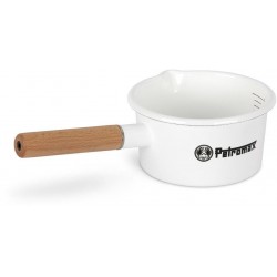 Petromax Enamel Pan White   Litre Pande