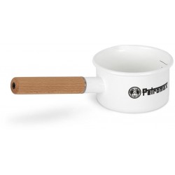 Petromax Enamel Pan White     Litre Pande