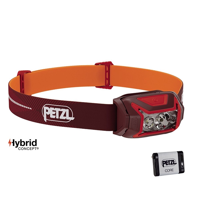 Petzl Actik Core 625 Pandelampe-red Pandelamper