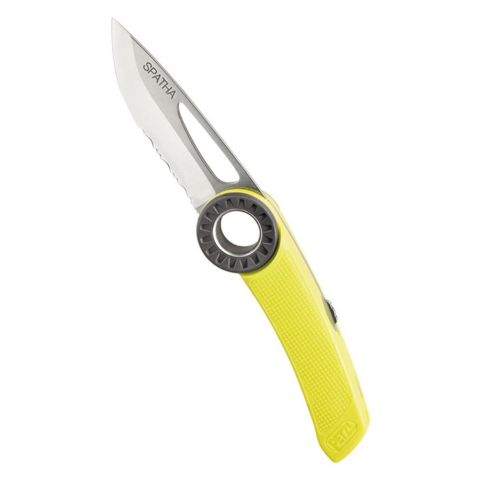 Petzl Spatha Foldekniv  Gul Foldeknive