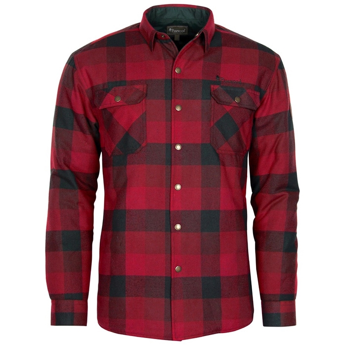 Pinewood Canada     Classic Foret Skjortered Black-   Skjorter