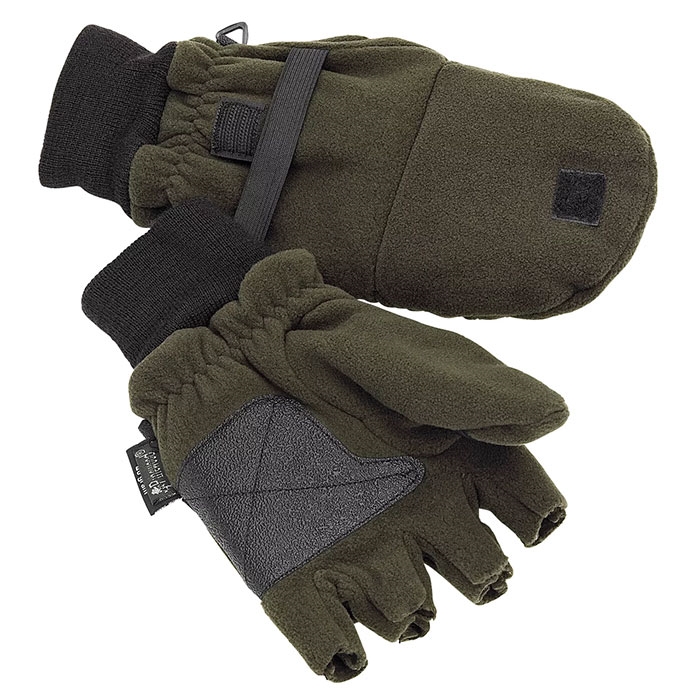 Pinebrun Handsker   Vante   Fleece-  Grøn-    Handsker