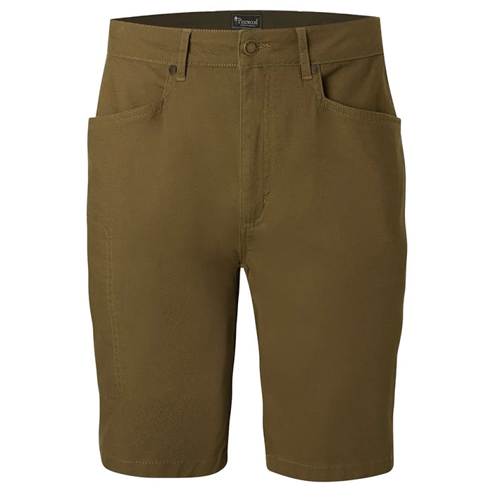 Pinewood Värnamo Canvas Shorts  Olive Brown-46 Shorts