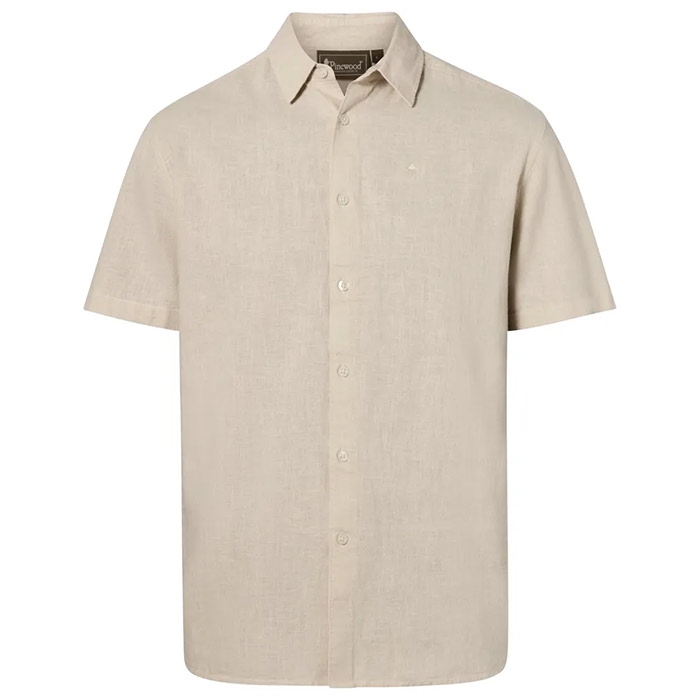 Pinewood Värnamo Insectsafe  Hemp Mix Herre   Mænd-linen Beige-   Skjorter