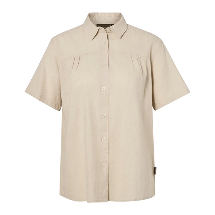 Pinewood Värnamo Insectsafe  Hemp Mix Kvinder   Damer-linen Beige-   Skjorter