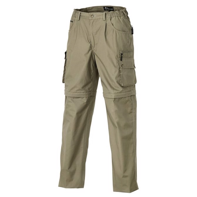 Pinewood Wildmark   Sahara Zip-off Buks-light Khaki-56 Bukser