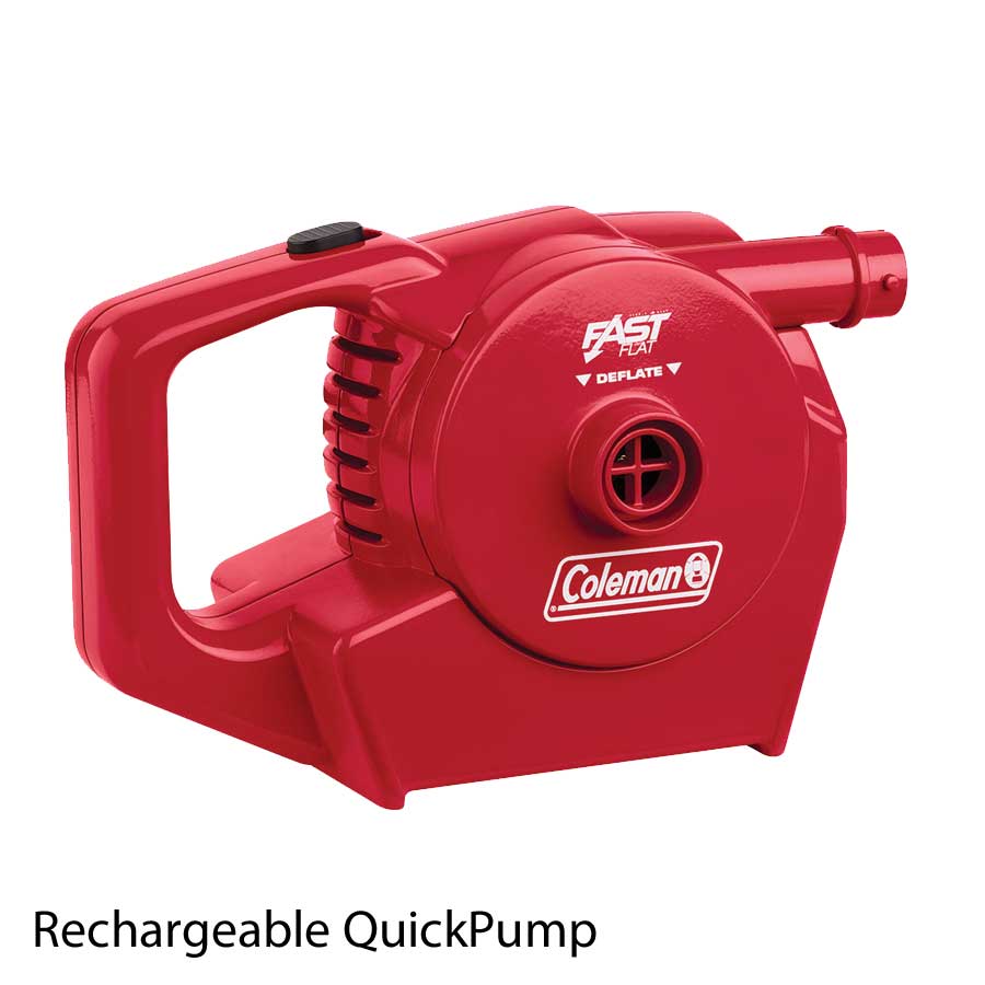 Quickpump Opladelig 12 230 Volt Pumpe Coleman