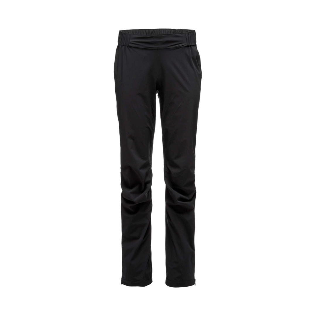 Regnbukser Dame Black Diamond Stormline Stretch Rain Pants  Kun   Tilbage