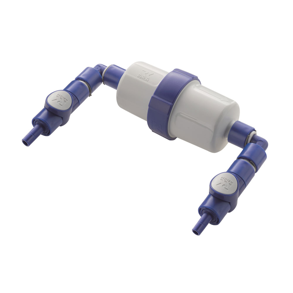 Reich Myclean Water Filter Uniquick Vinklet Tilkobling   Begge Sider