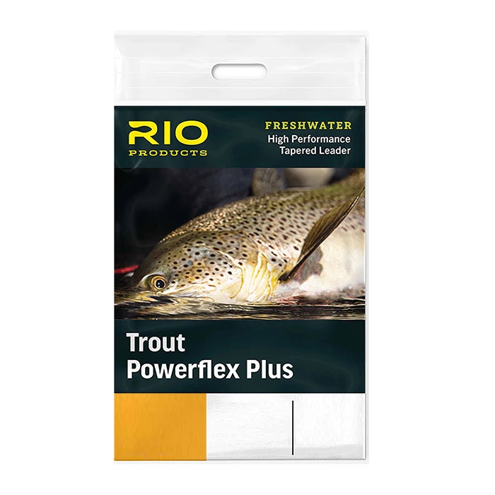 Rio Powerflex Plus Leader   Fod    Stk -12lb   4kg Forfang  Tippet  Andet