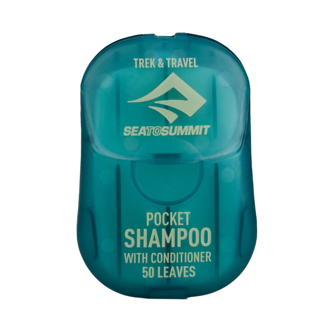 Sæbeblade Sea   Summit Trek   Travel Pocket Shampoo 50 Stk