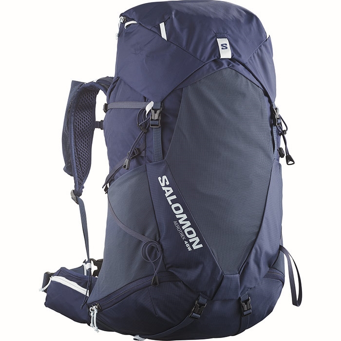 Salomon Aerotrek 48 Kvinder   Damer  Maritime Blue Mood Indigo-    Vandrerygsække