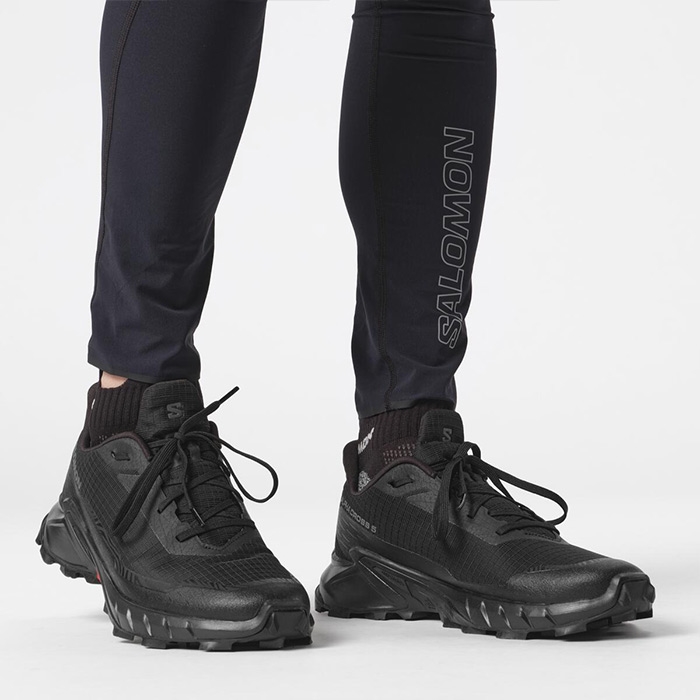 Salomon Alphacross   Herre   Mænd  Black Black Ebony-42       Vandresko