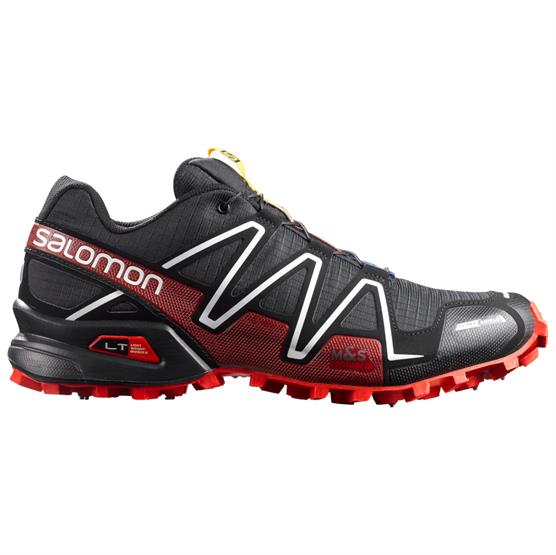 Salomon Spikecross      Black Radiant Red