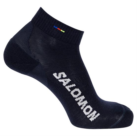 Salomon Sunday Smart Ankle Sock  Dark Sapphire   White