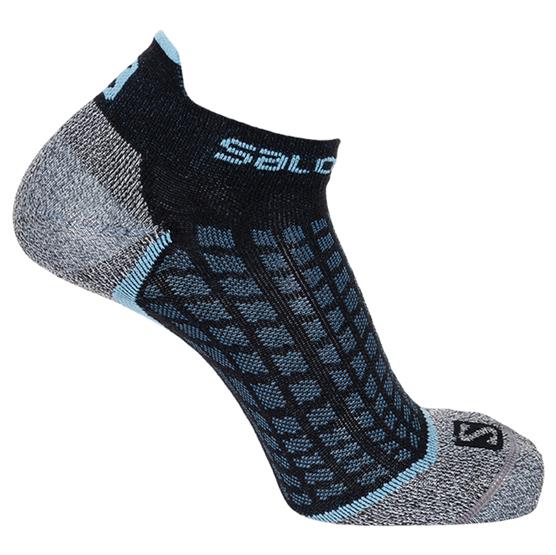 Salomon Ultra Low Unisex  Black   Blue Stone