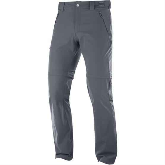 Salomon Wayfarer Straight Zip Pant Mens  Grey