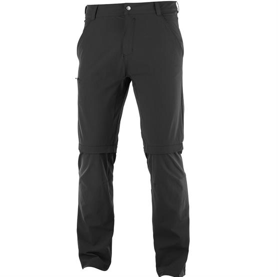 Salomon Wayfarer Zip Off Pants Mens  Black