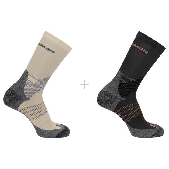 Salomon X Ultra Access Crew Sokker - 2-Pak til Vandring