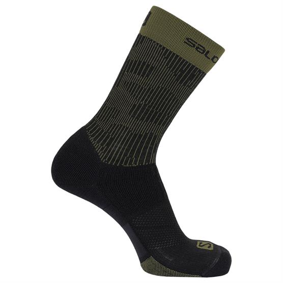 Salomon   Ultra Crew Unisex  Black   Olive Night
