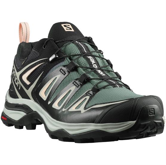 Salomon   Ultra   Gtx Womens  Balsam Green   Mineral Grey