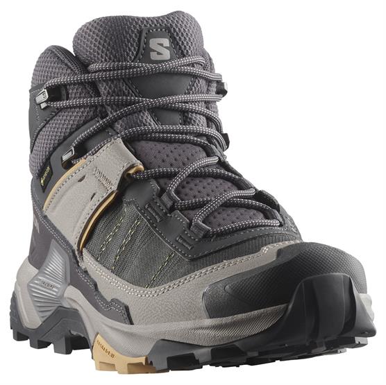 Salomon   Ultra   Mid Gtx Womens  Iron   Gull