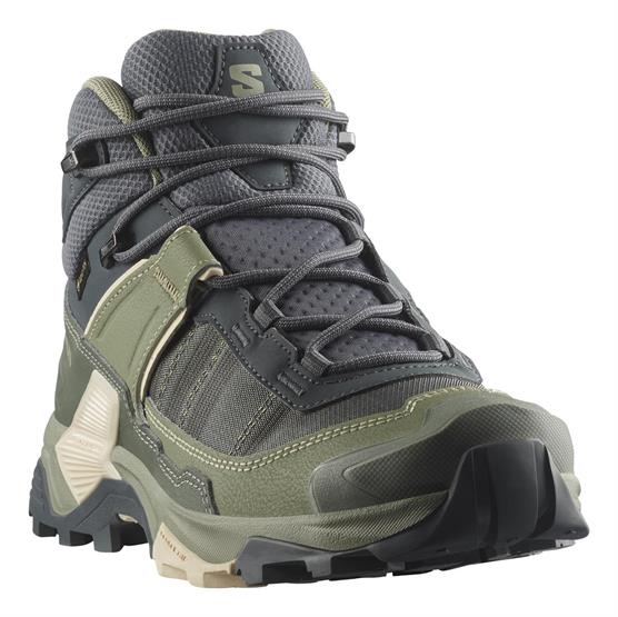 Salomon   Ultra   Mid Gtx Womens  Turbulence   Sedona Sage