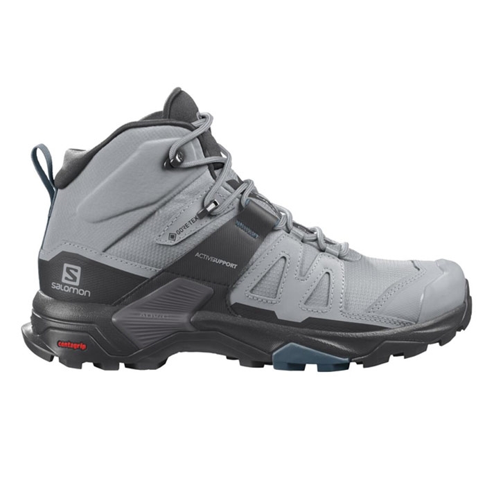 Salomon X Ultra Mid Wide GTX Vandrestøvler til Dame - Sort