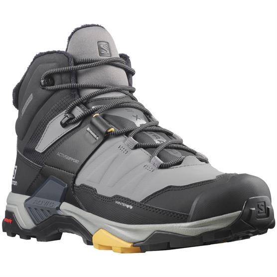 Salomon   Ultra   Mid Winter   Cswp Mens  Quiet Shade   Black