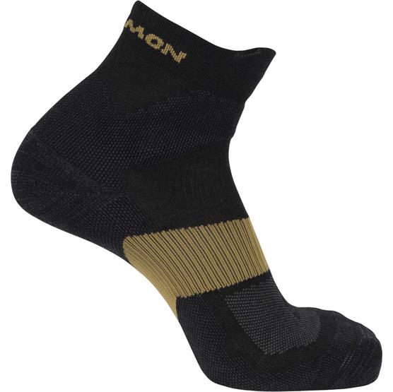 Salomon   Ultra Quarter Socks  Black   Kelp