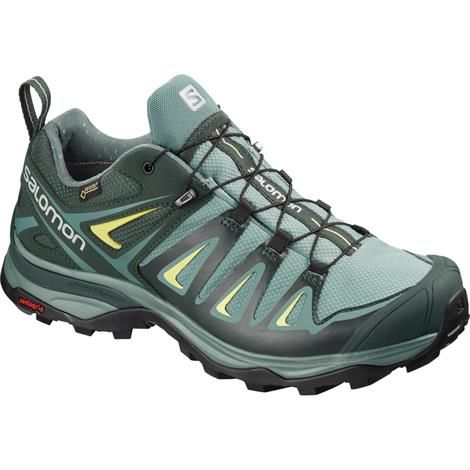Salomon   Ultra   Wide Gtx Womens  Artic   Darkest Spruce