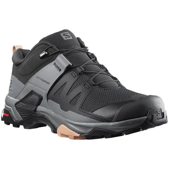 Salomon   Ultra   Womens  Black   Quiet Shade