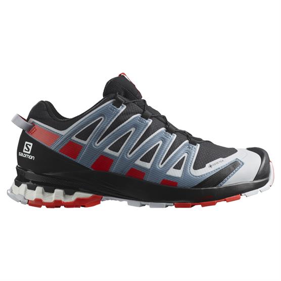 Salomon   Pro 3d V8 Gtx Mens  Black   Fiery Red