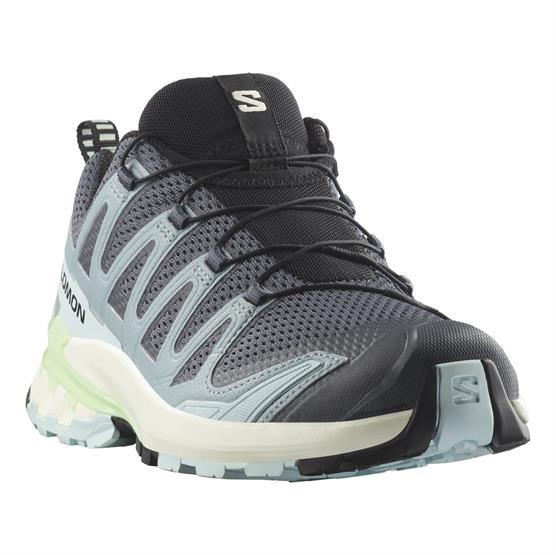 Salomon   Pro 3d V9 Womens  Turbulence   Iced Aqua