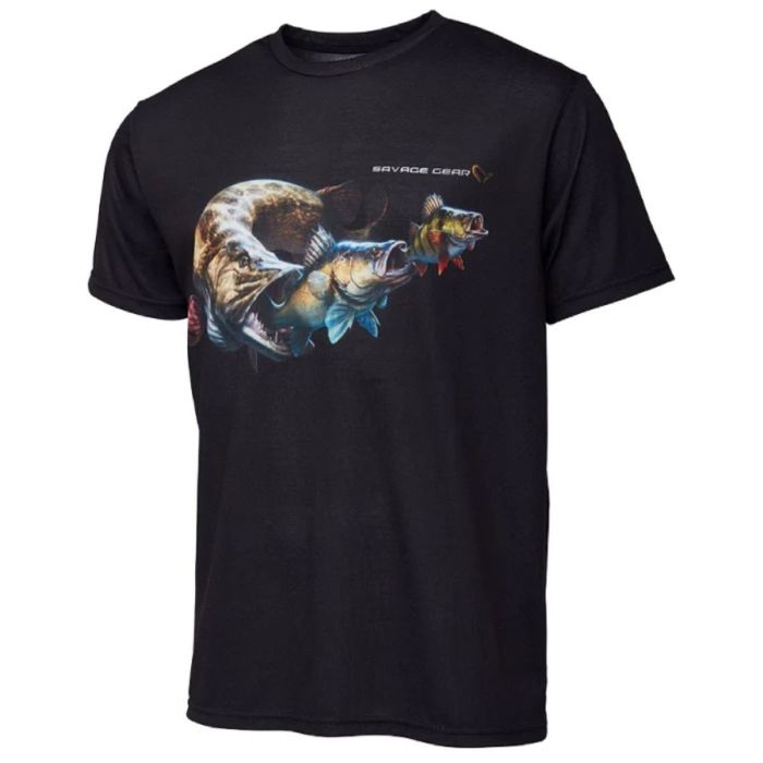 Savage Gear Cannibal  -shirt Black